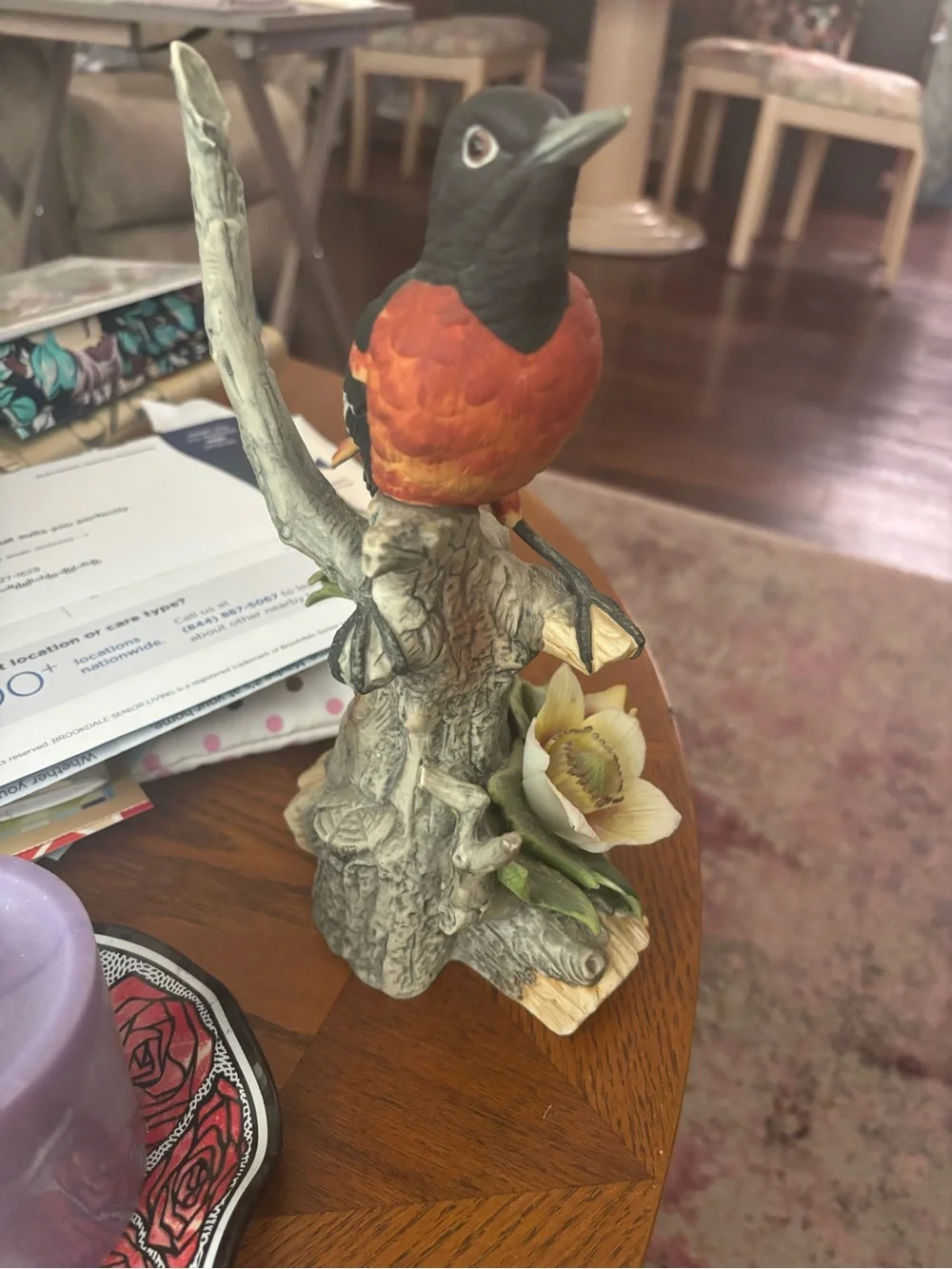 Vintage Andrea by Sadek Baltimore Oriole Figurine,